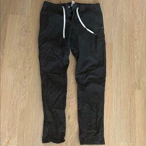 Men's Black Drawstring Pants